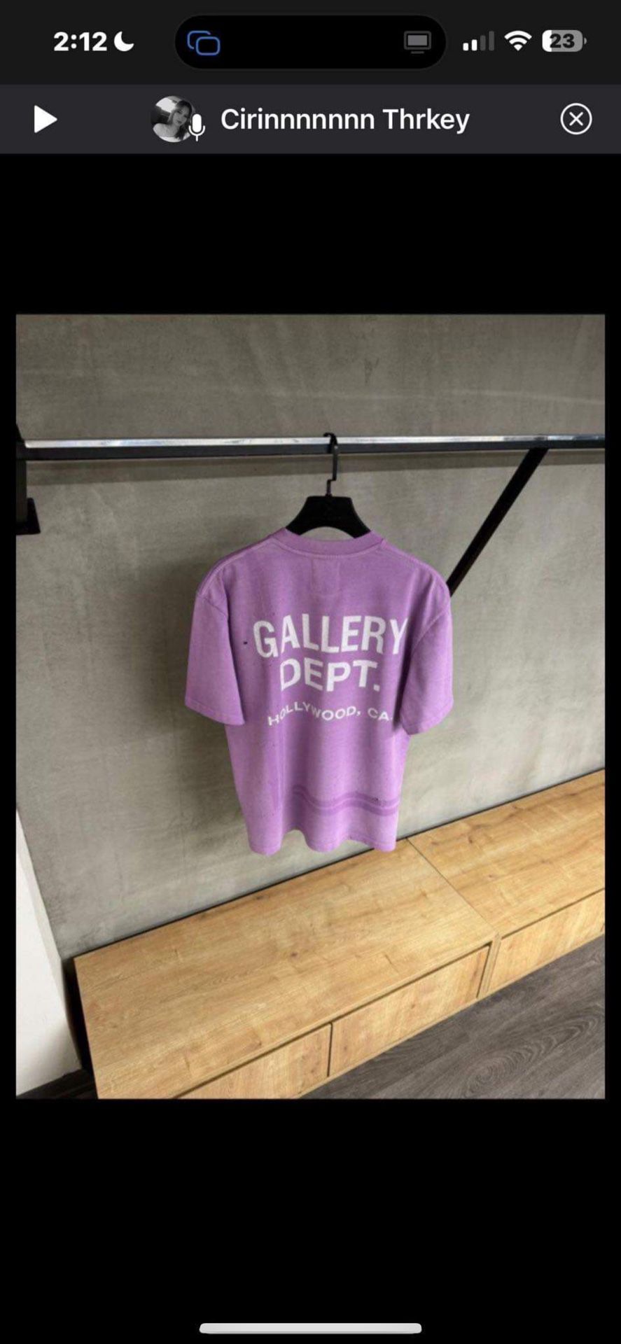 Gallery Dept Tshirt 