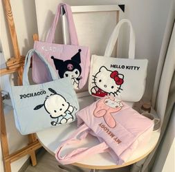 My Melody Pochacco Kawaii Kuromi Handbag Tote