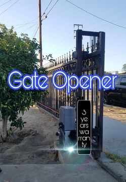 Gate opener new . Motor nuevo para puerta