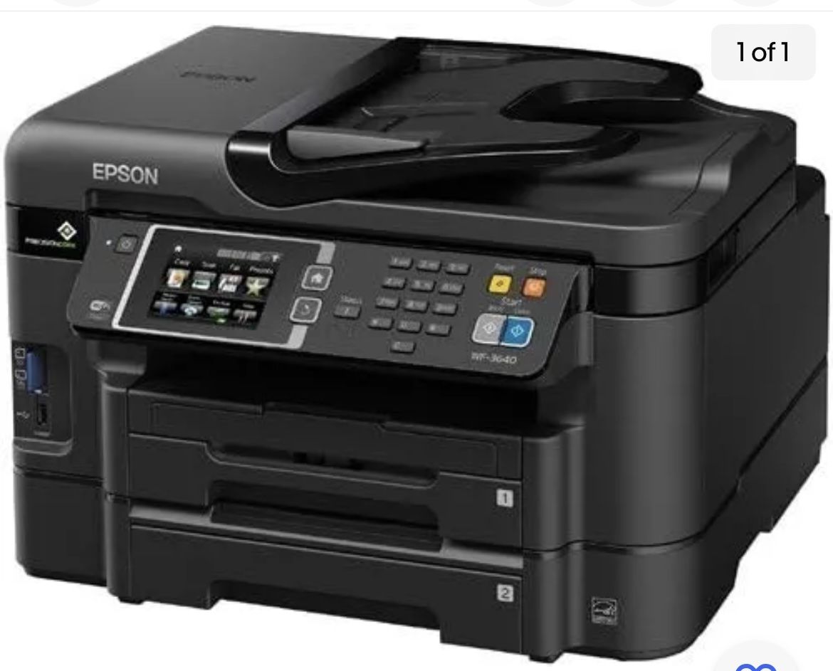 Epson WF 3460 Printer