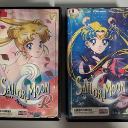 2 Sailor Moon MOVIES VHS