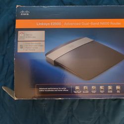 Linksys E2500 Advanced-Brand N600 Router