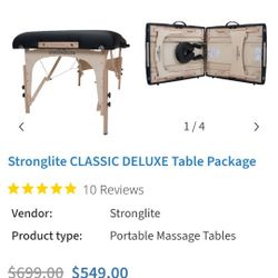 portable massage table