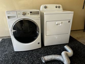 Whirlpool washer and dryer - both work good - all connections  included