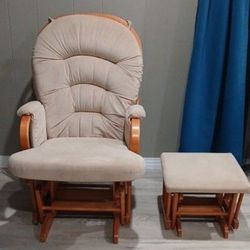 Rocking Chair With Mini Bench