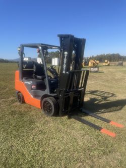 Toyota Forklift 8FGCU30 Capacity 6000 Lbs. Year 2008