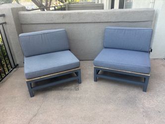 Outdoor Chairs pair