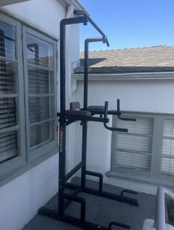 Power Tower Pull-up/ Chin Up Station, Dip & Vertical Knee Raise Station