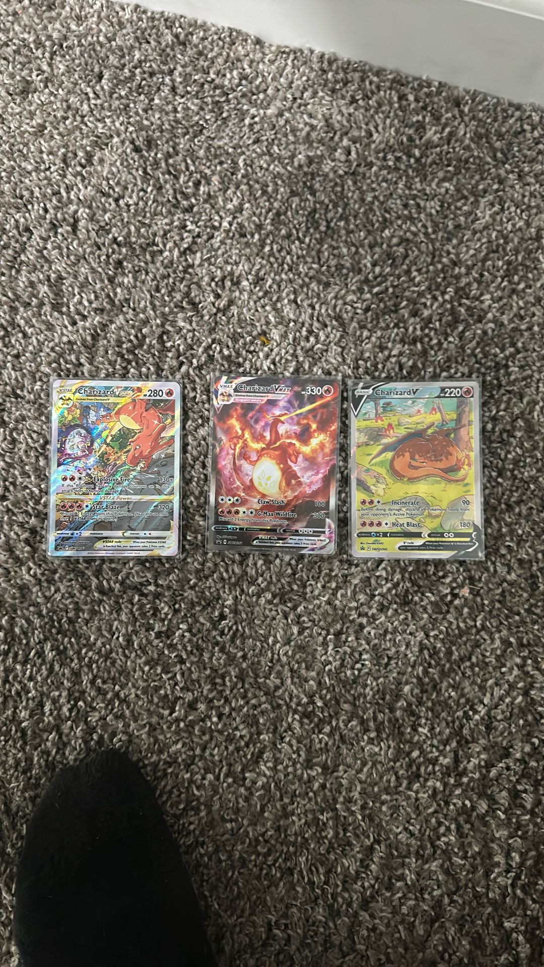 Pokemon Charizard V Star Vmax Promo Alt Art Cards