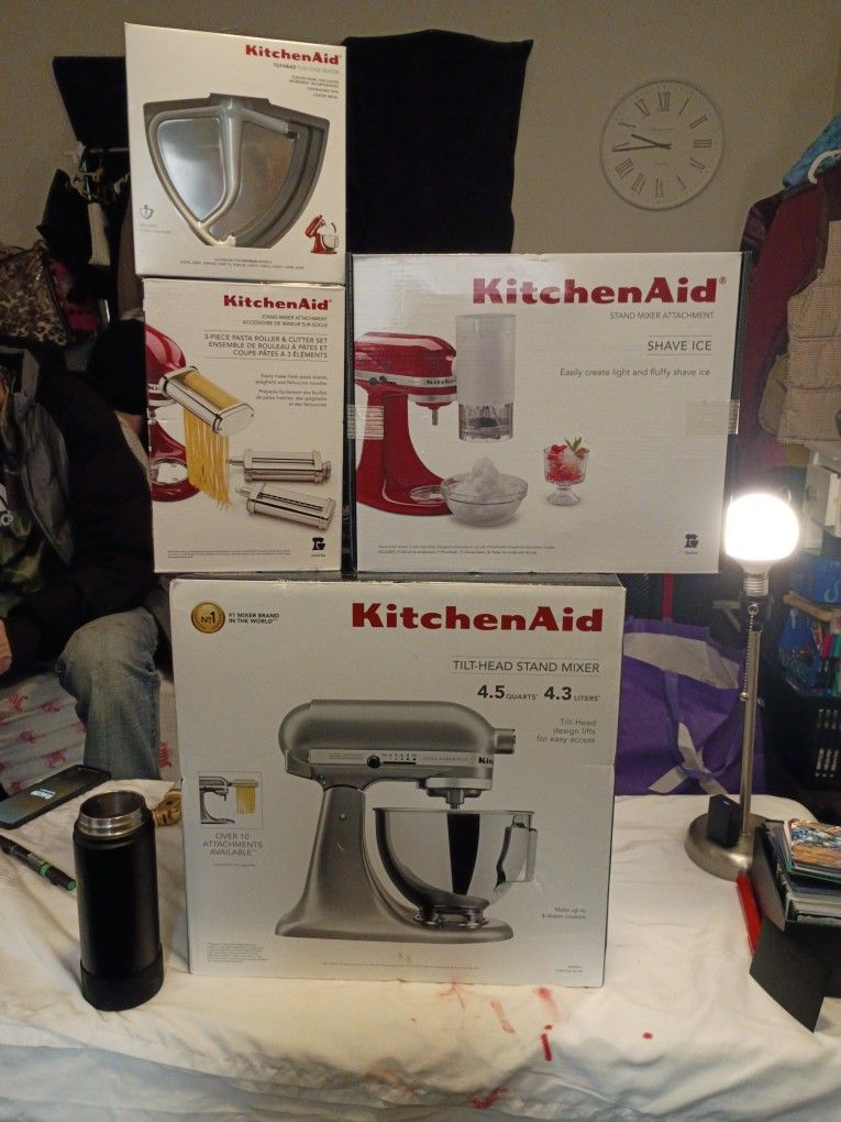 Kitchenaid Mixer Noodle Maker Shave Ice Extrabeater
