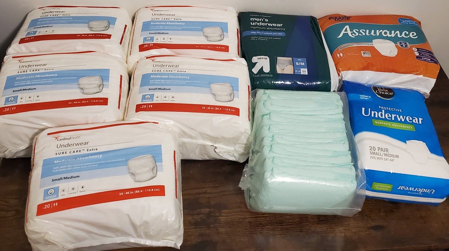 Small/Medium Adult Diapers