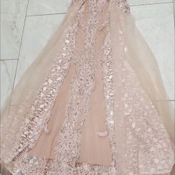 Pink/ Nude Dress