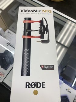 Rode Video Mic NTG Shotgun Mic