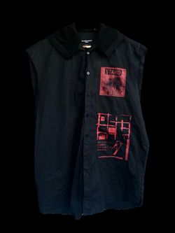 Raf Simon’s Redux 2021/22 chopped sleeve shirt with hoodie size M