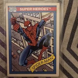 Superheros Spiderman Card