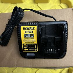 20 v charger  dewalt 
