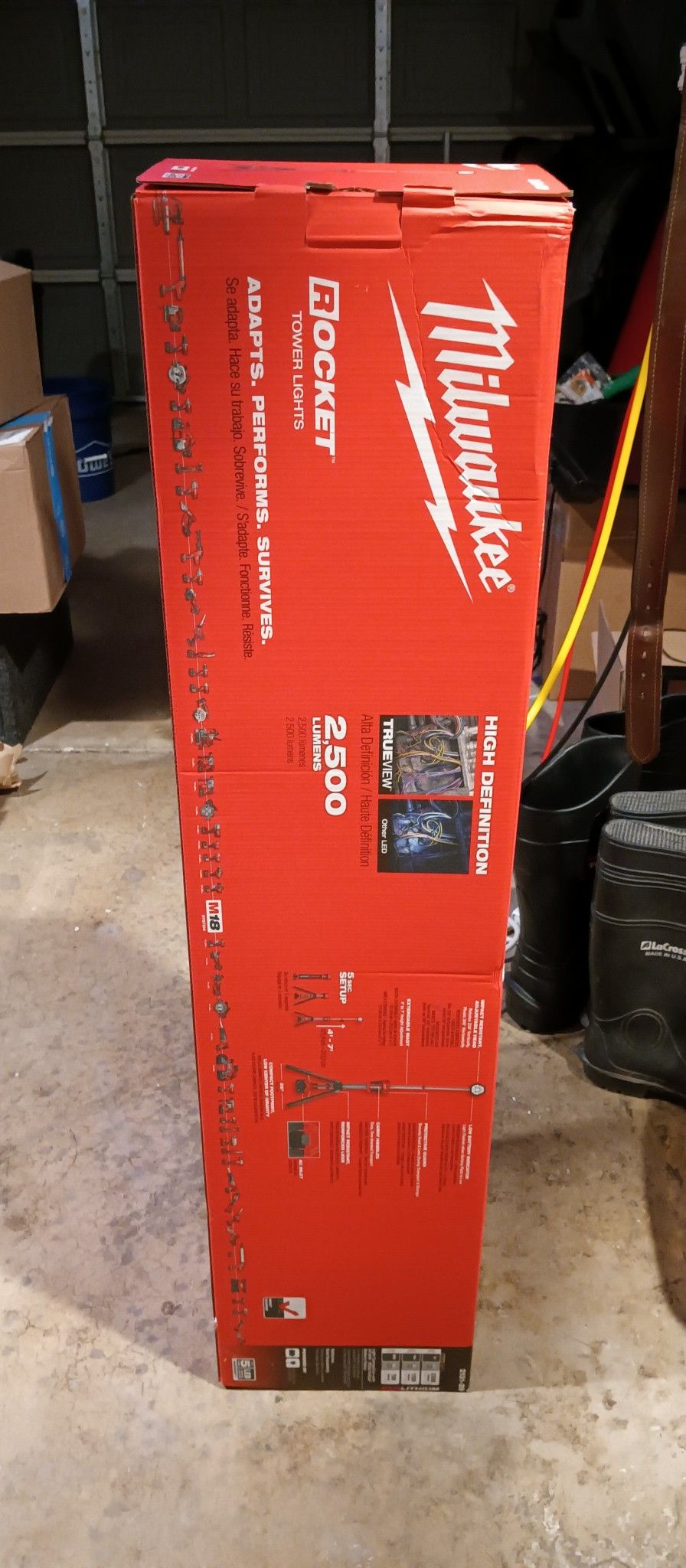 Milwaukee Rocket Dual Power Tower Light (2131-20)