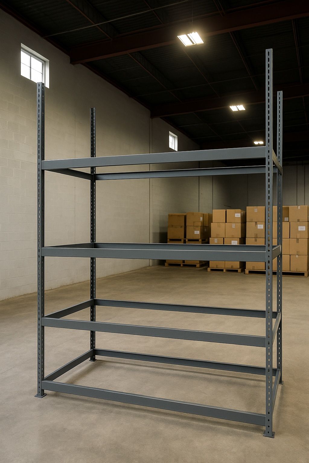 Heavy Duty Warehouse Racking - 10ft Tall (New/Unused)