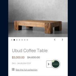 Ubud Coffee Table