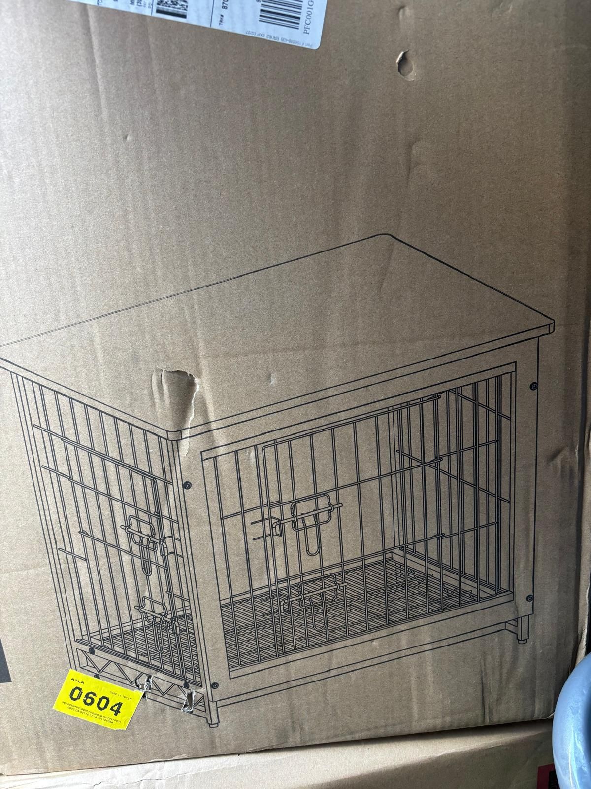 Jaula para Perro Nueva con Mesa Superior – Heavy Duty (Brand New)