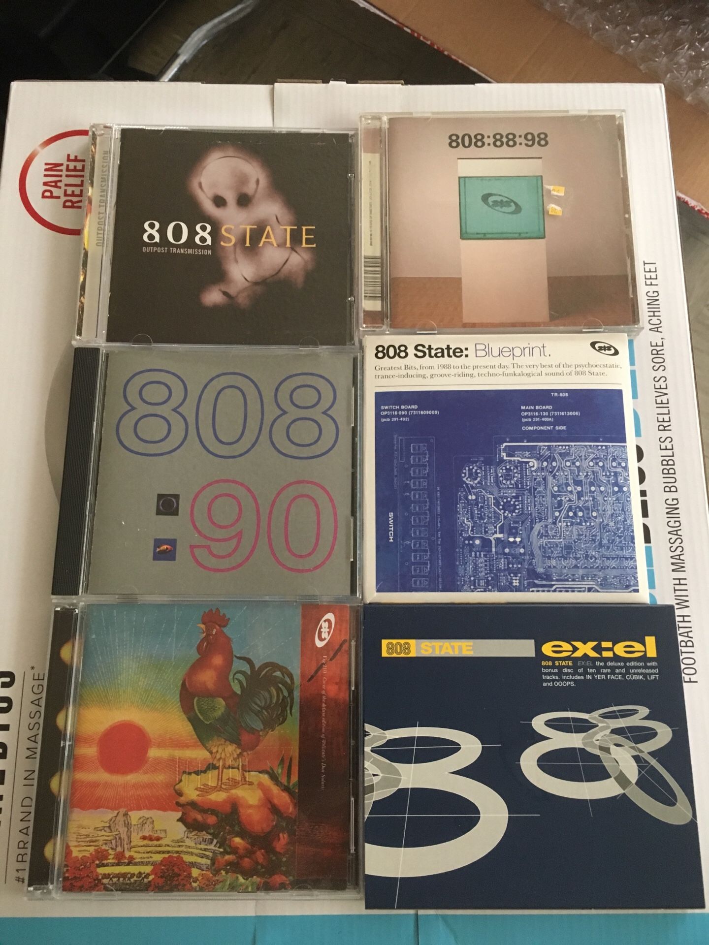 808 STATE cds collection for sale.
