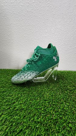 Under Armour Spotlight 4 MC Football Cleats Men 11.5 Green (contact info removed)-300 UA