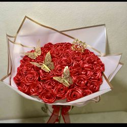 Eternal Rose Bouquet/Ramo Buchon 