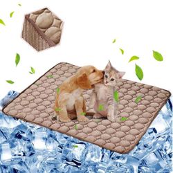 New! Dog Cooling Mat Pet Cooling Pads Dogs & Cats Pet Cooling Blanket for Outdoor Car Seats Beds 40” x28”