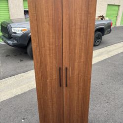 Faux Wood Vinyl Cabinet