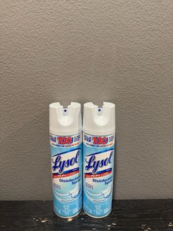 Lysol Disinfectant Spray Crisp Linen 19oz