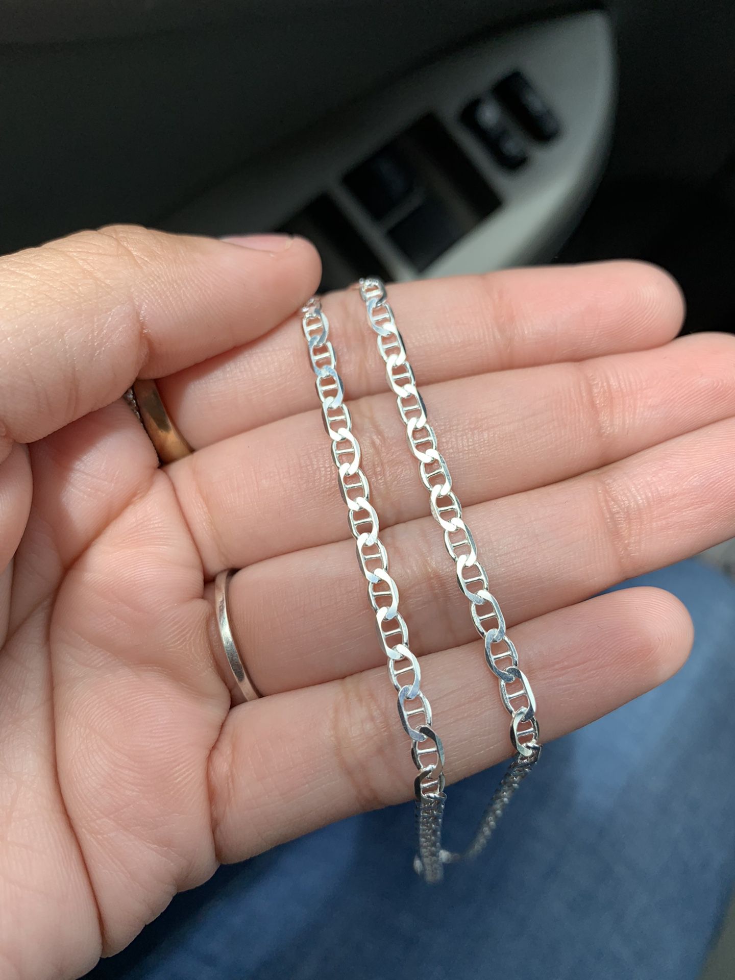 925 sterling Silver mariner chain