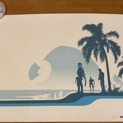 Star Wars Poster Jyn Erso (Scarif) - Justin Van Genderen