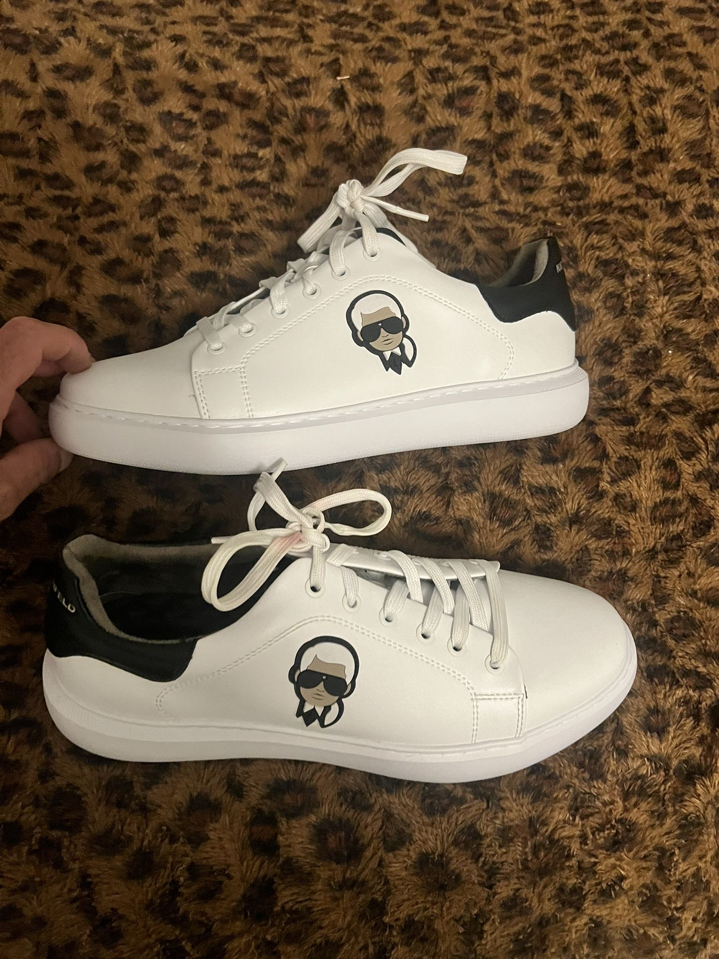 Brand New Karl Lagerfeld Sneakers White Size 10.5 $$70