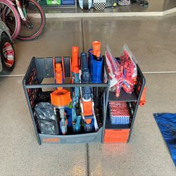 Nerf Guns, Darts, Stand