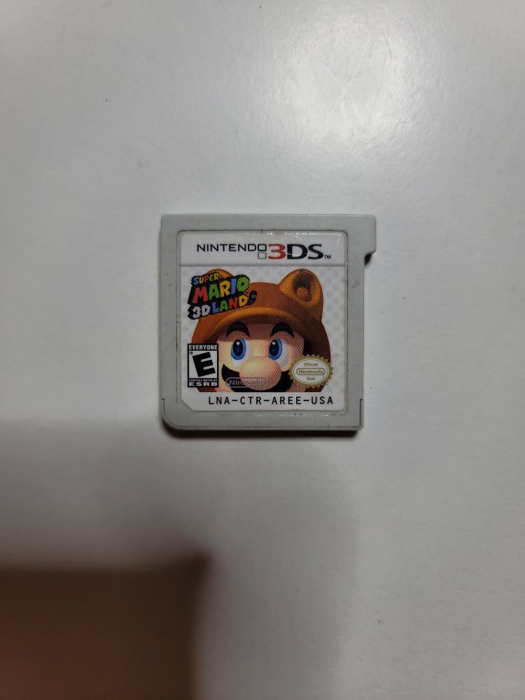 Nintendo 3ds Game ... Super Mario 3d Land !!!