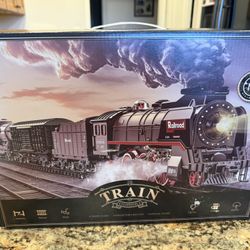 Steam Train Set - Steams , Lights And Sounds