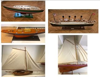 Wooden Ship Models from Minney's