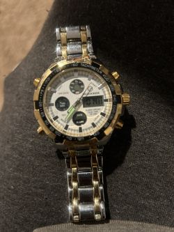 Golden Hour Watch Gold/silver