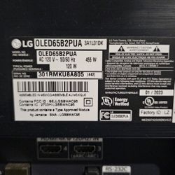 LG B2 Series 65-Inch Class OLED Smart TV OLED65B2PUA, 2022 - AI-Powered 4K, Alexa Built-in, Black