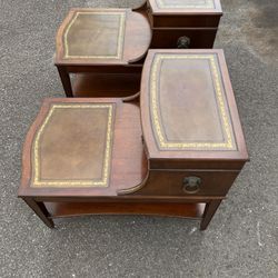 Mahogany End  Tables 