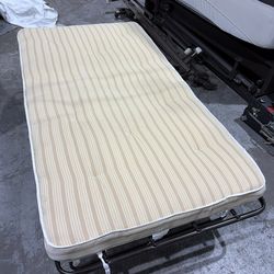 Roll up Twin Bed W/Metal Frame And Dust Cover