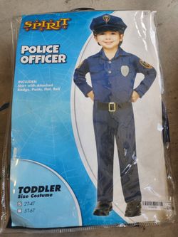 Halloween Police Officer Costume