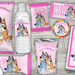 Birth Day Snack Labels 