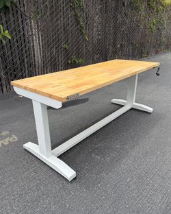 Husky 62” Adjustable Height Workbench