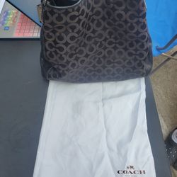 Coach Purse With Dust Bag