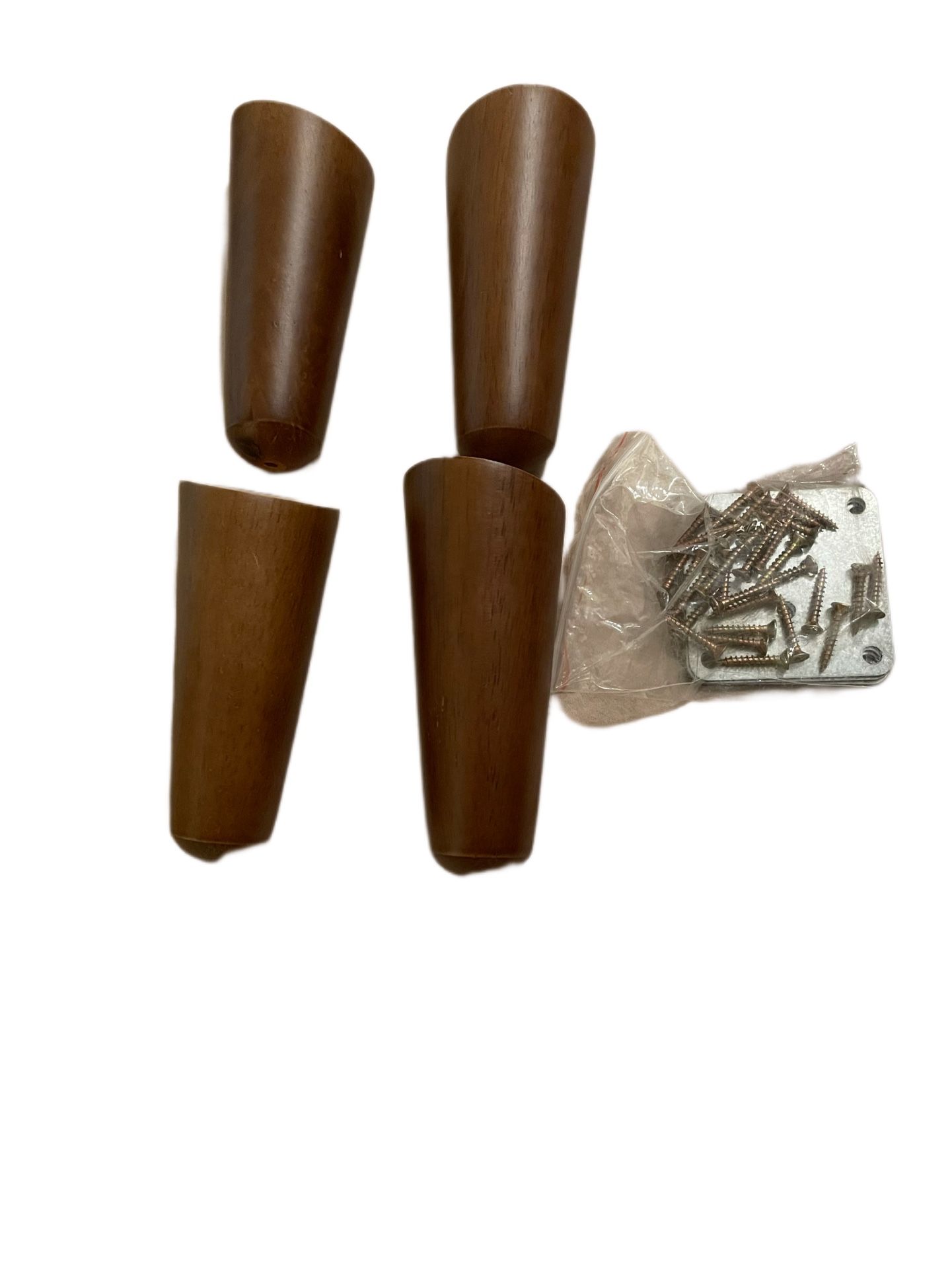 Kculehtlla Wooden Furniture Legs 4 Pieces 