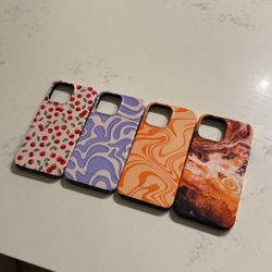 Set Of 4 iPhone 13 Pro Max Cases 