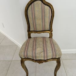 Antique Gold Gilt Chair