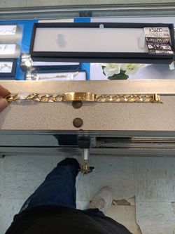 Men Gold Bracelet