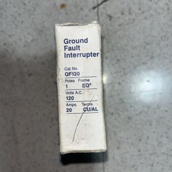ITE 20A GFI  Single Pole Breaker QF120